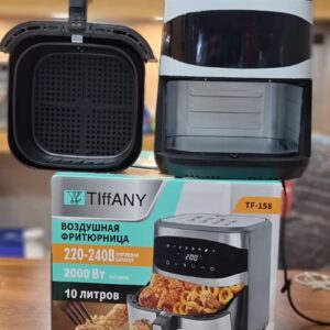 سرخکن تک المنت دو سبده تمام استیل تیفانی