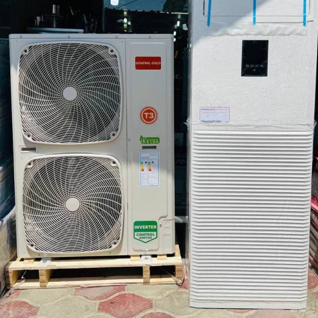 کولر گازی ایستاده جنرال گلد اینورتر GG-GHF48000D NIDA T3