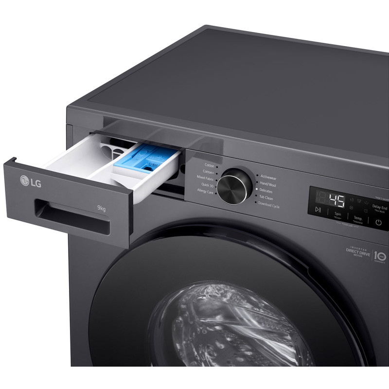 ماشین لباسشویی ال جی 9 کیلوگرمی مدل WY1409MVP - تصویر 8