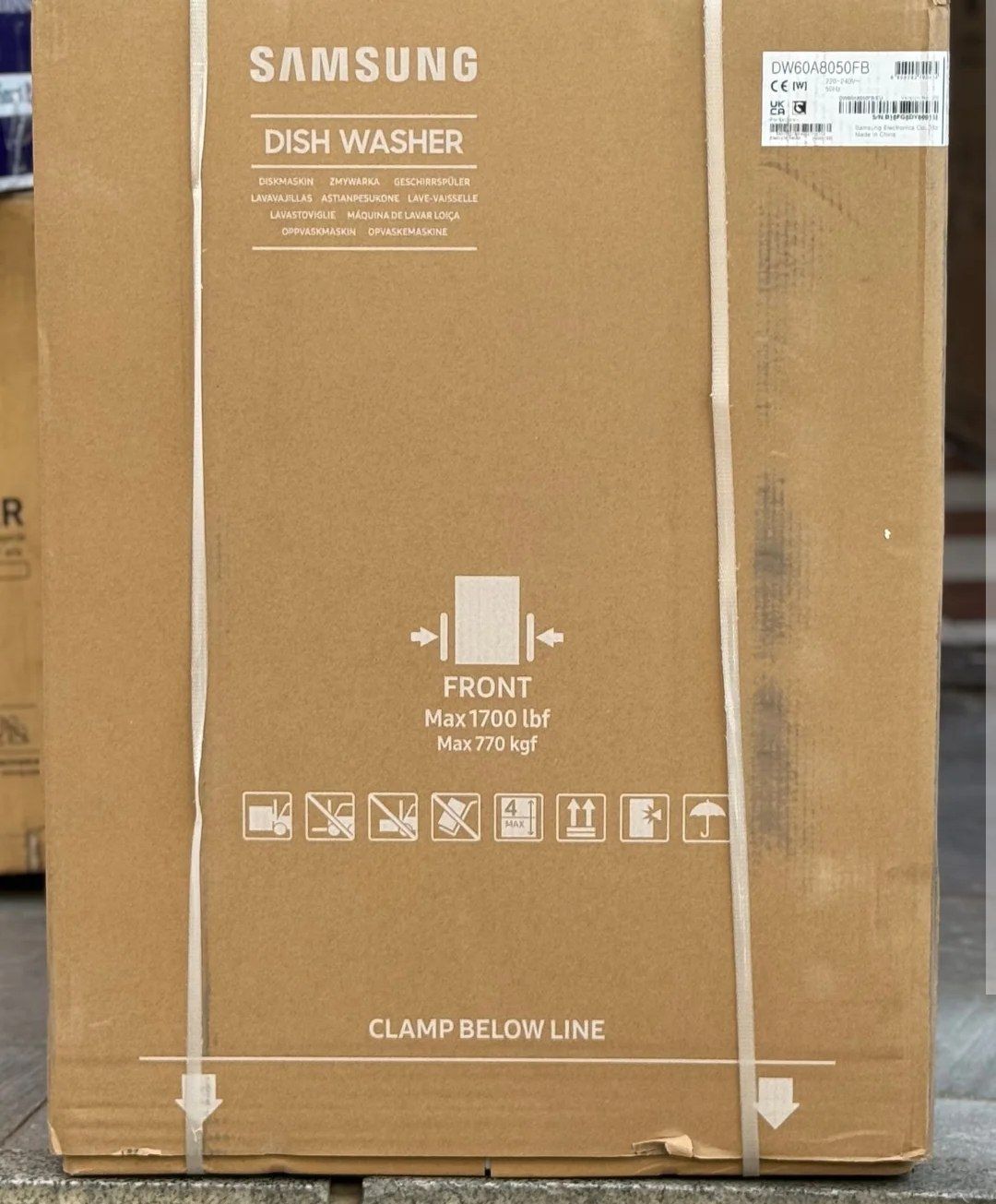 ماشین ظرفشویی سامسونگ 14 نفره مدل DW60A8050FG - تصویر 3